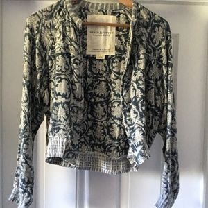 Denim & Supply Ralph Lauren floral cotton zip jacket